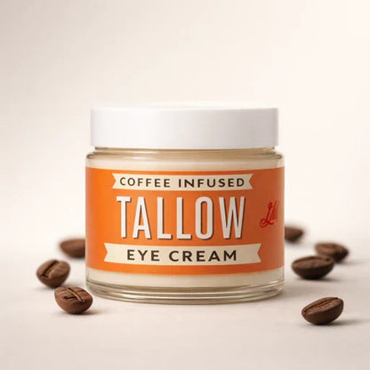 Lady May Coffee-Infused Tallow Eye Cream – Brighten, Firm &amp; Revitalize Naturally by Lady May Tallow