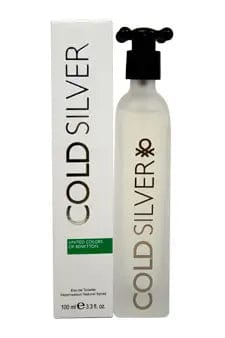 Cold Silver By United Colors of Benetton For Men EDT Spray by perfumesandrea