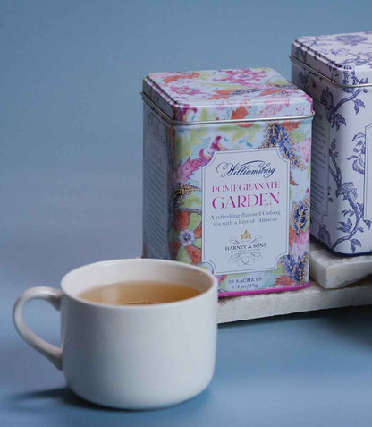 Williamsburg Pomegranate Garden, Tin of 20 Sachets
