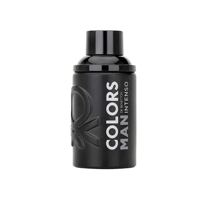 Colors Man Black Intenso By Benetton For Men 3.4oz EDP Spray by perfumesandrea