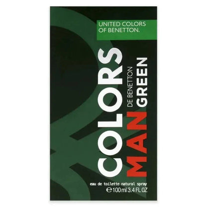 Colors Man Green By Benetton For Men 3.4oz EDT Spray by perfumesandrea