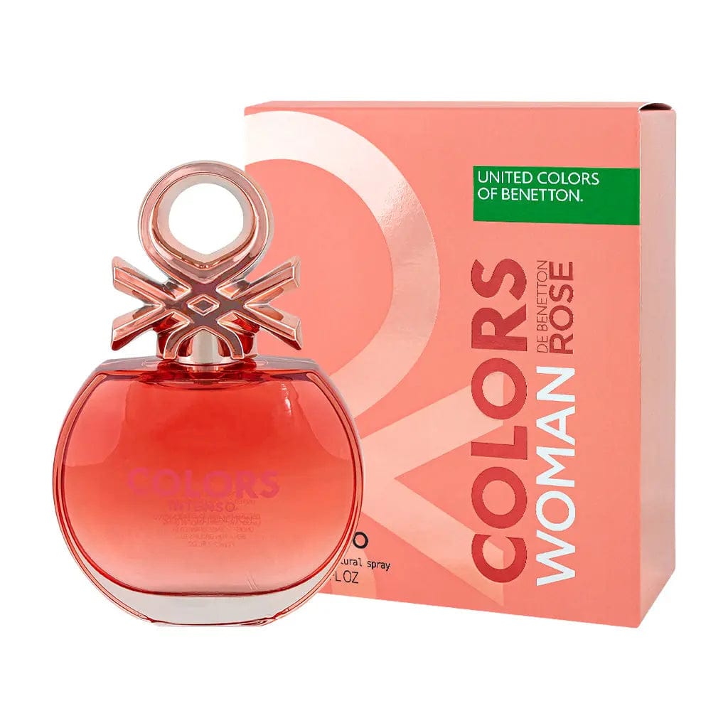 Colors Rose Intenso By Benetton For Woman 2.7 oz EDP Spray by perfumesandrea