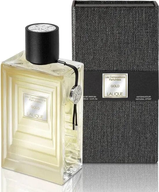 Compositions Gold By Lalique Unisex 3.3 oz EDP Spray by perfumesandrea
