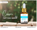 Copper Peptide Serum for Face - Tightening, Repairing, Collagen Boosting - with GHK-Cu & Hyaluronic Acid