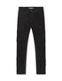 Valabasas Laddered Congo Skinny Jeans - Black by Denim Exchange