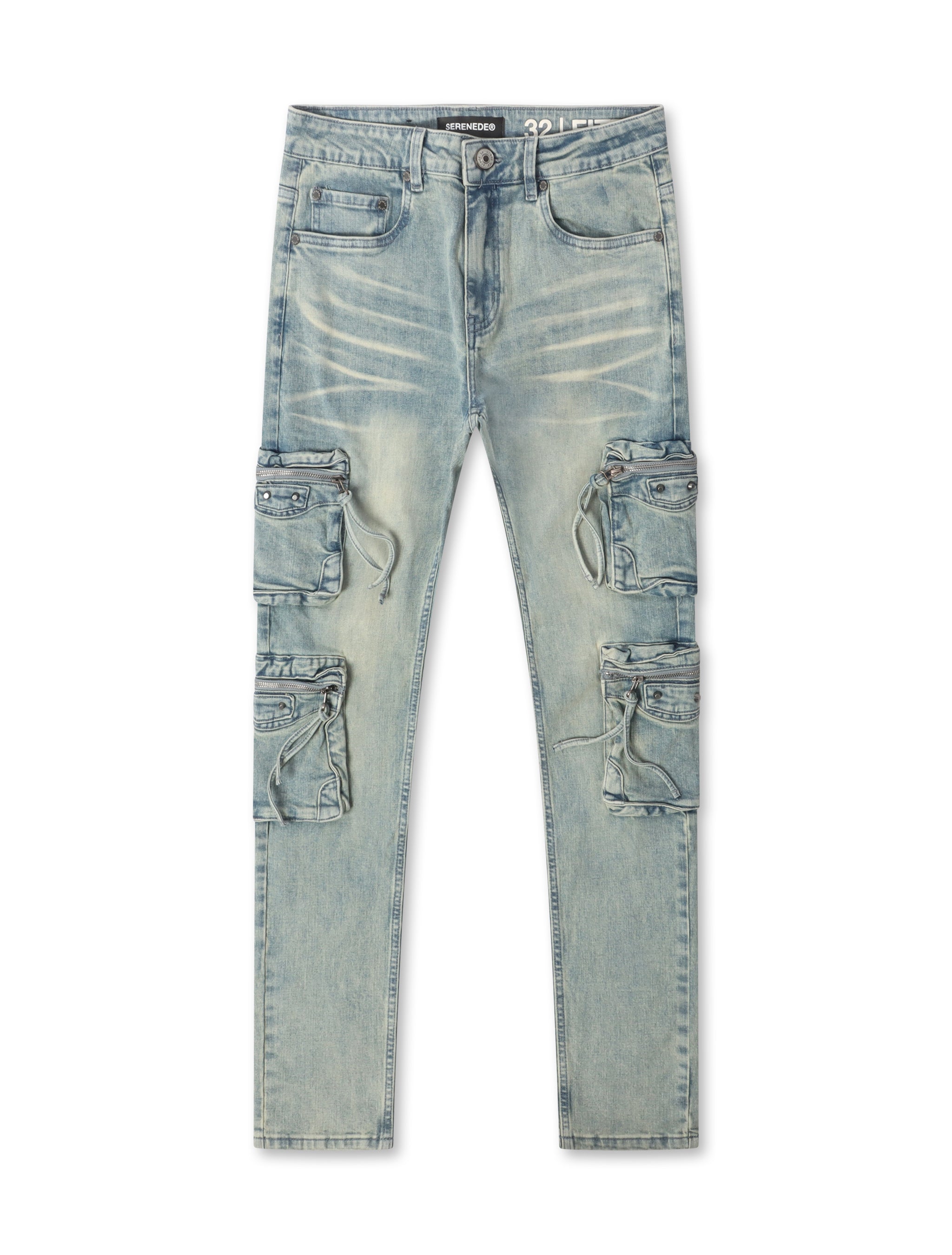 Serenede "Genesys" Cargo Skinny Jeans - Earth by Denim Exchange