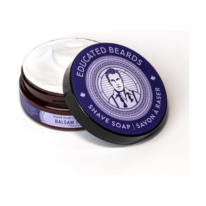 Educated Beards Balsam Eclipse Shave Soap 4 oz by Pasteur Pharmacy