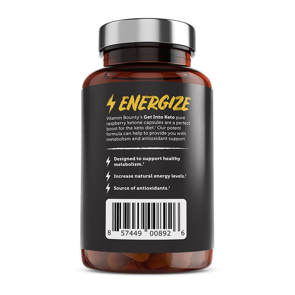 Get Into Keto - Exogenous Ketones Supplement for Fast Ketosis &amp; Energy Boost - DestGlow