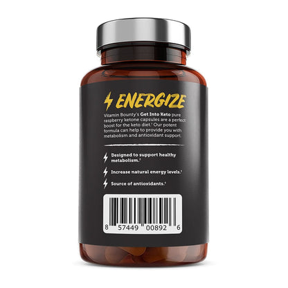 Get Into Keto - Exogenous Ketones Supplement for Fast Ketosis &amp; Energy Boost - DestGlow