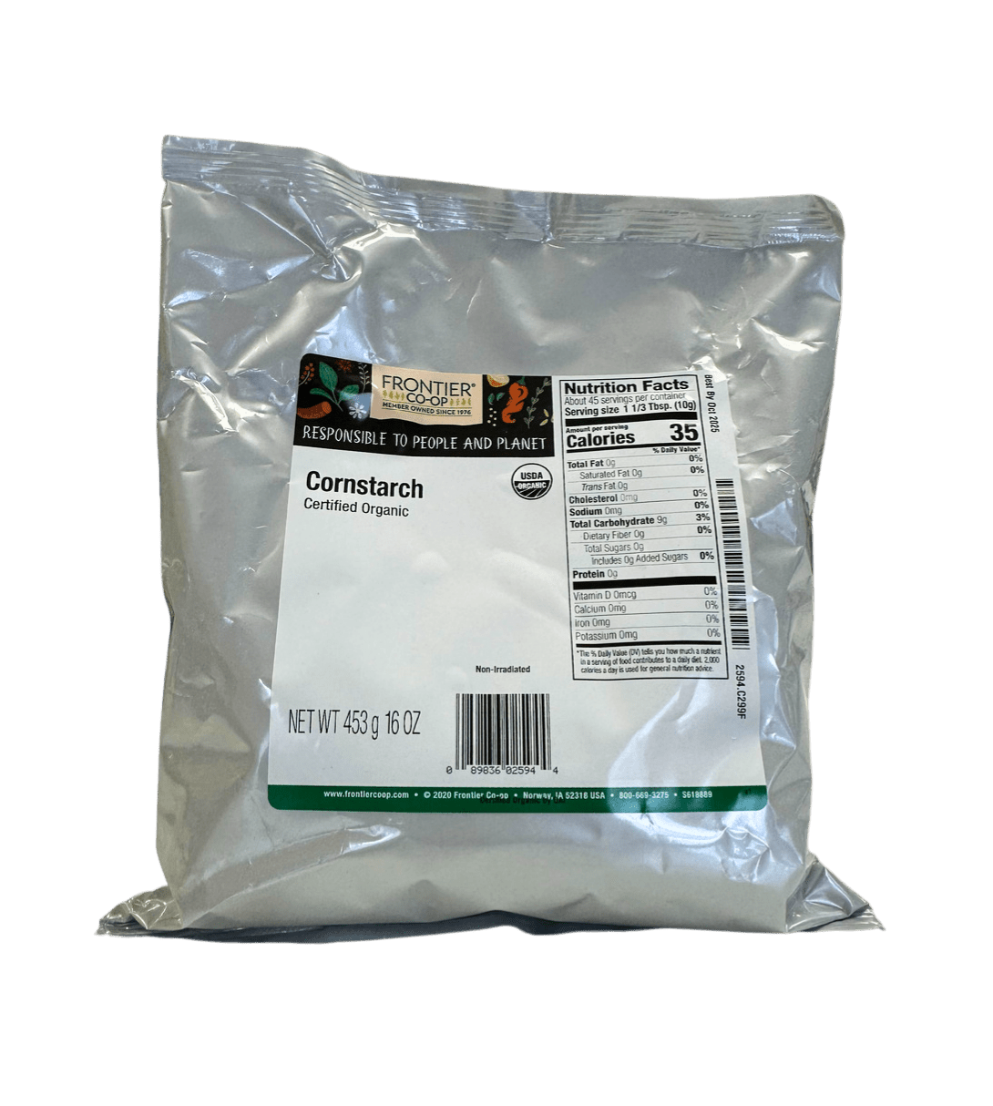 Cornstarch, Organic by Country Life Natural Foods