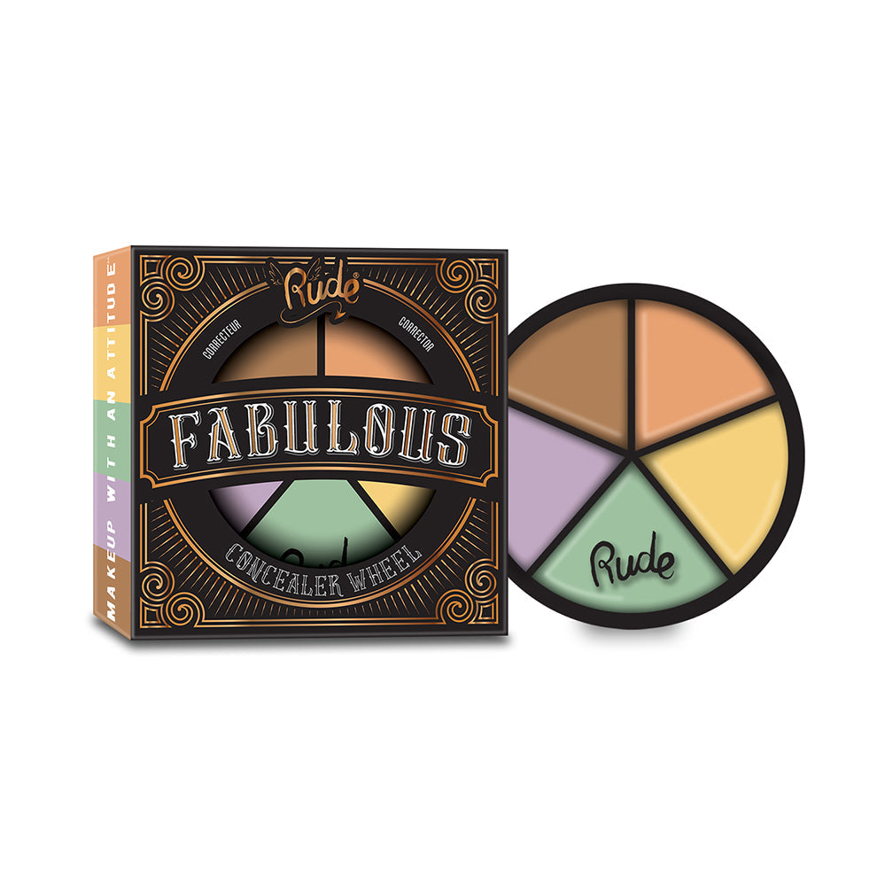 RUDE Fabulous Concealer Wheel - Corrector - DestGlow