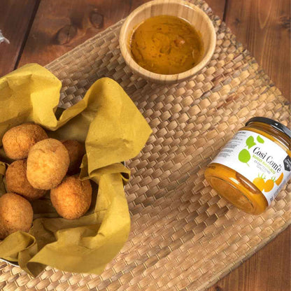 Così Com’è, Yellow Tomato Pasta Sauce with Basil – 10.23 oz (290 g)