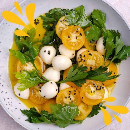 Così Comè, Whole Yellow Datterino Tomatoes unpeeled in water (12.354 oz) 350g