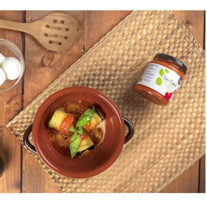 Così Com’è, Red Datterino Tomato Sauce with Basil – 10.23 oz (290 g)