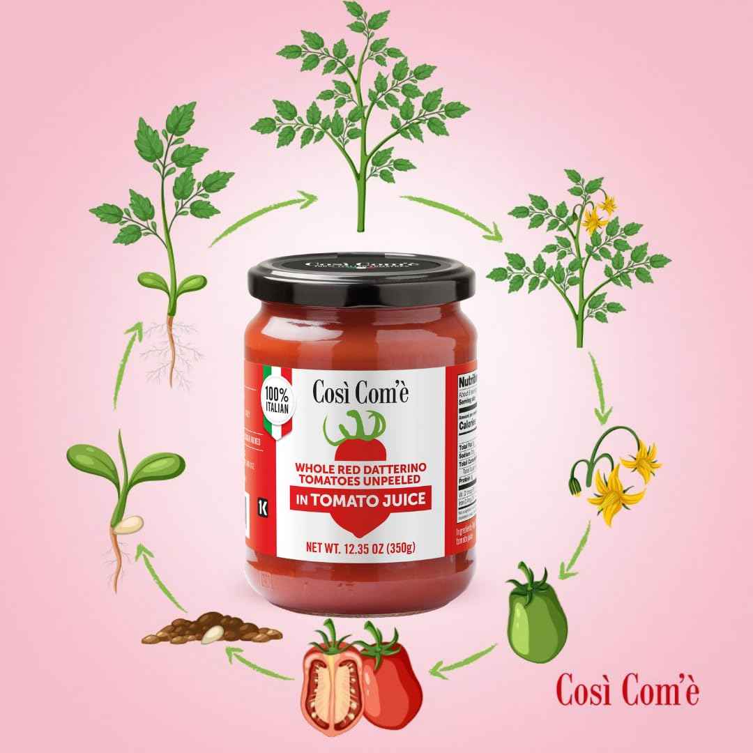 Così Comè Datterini Tomatoes in Juice – 12.3 oz (350 g)