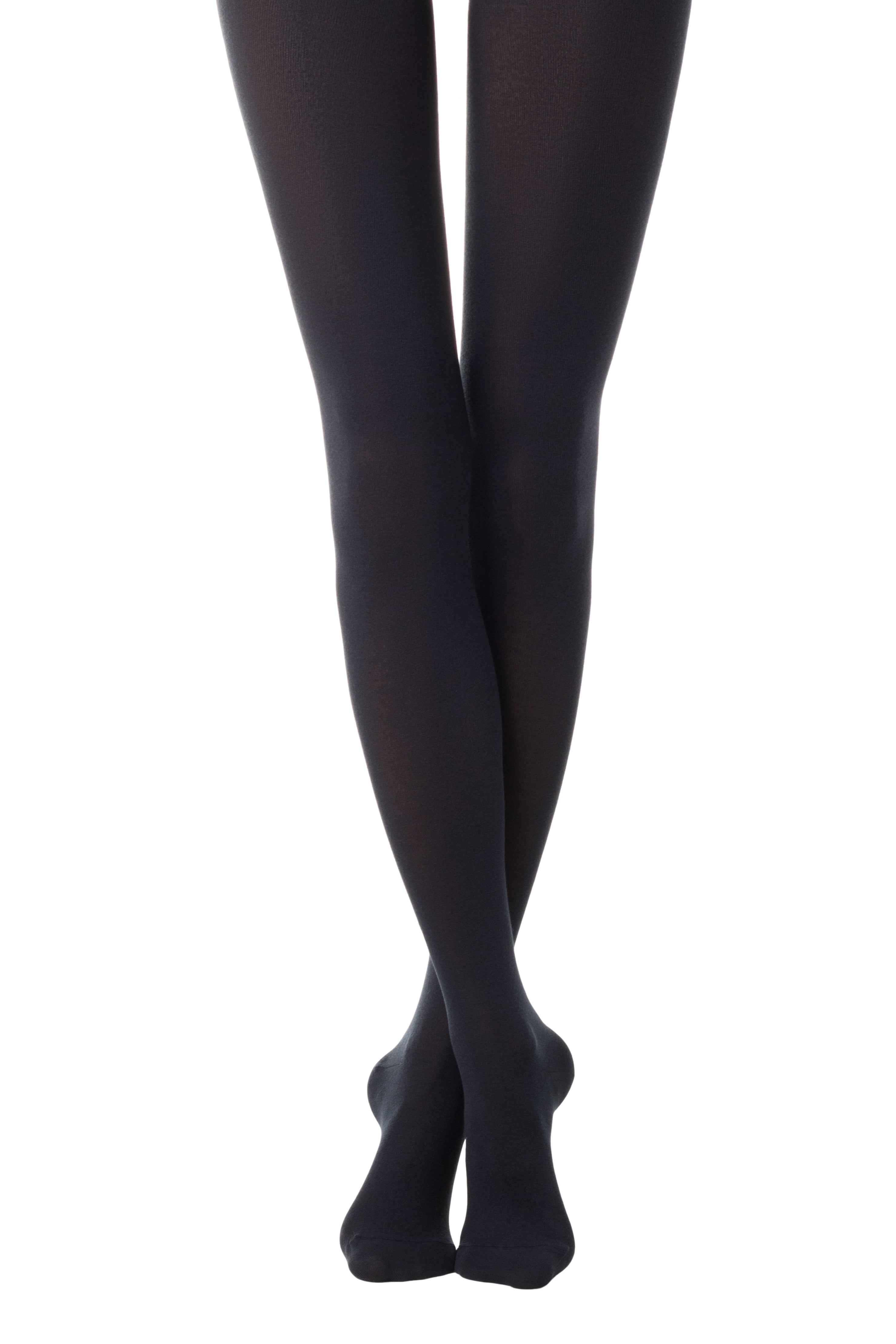 Tights Conte Cotton 150 Den - Warm Opaque