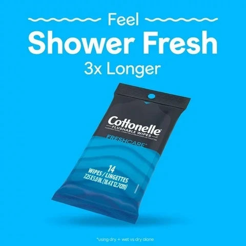 COTTONELLE WIPES FRESH TRAVEL 1PK/14 CT  DestGlow
