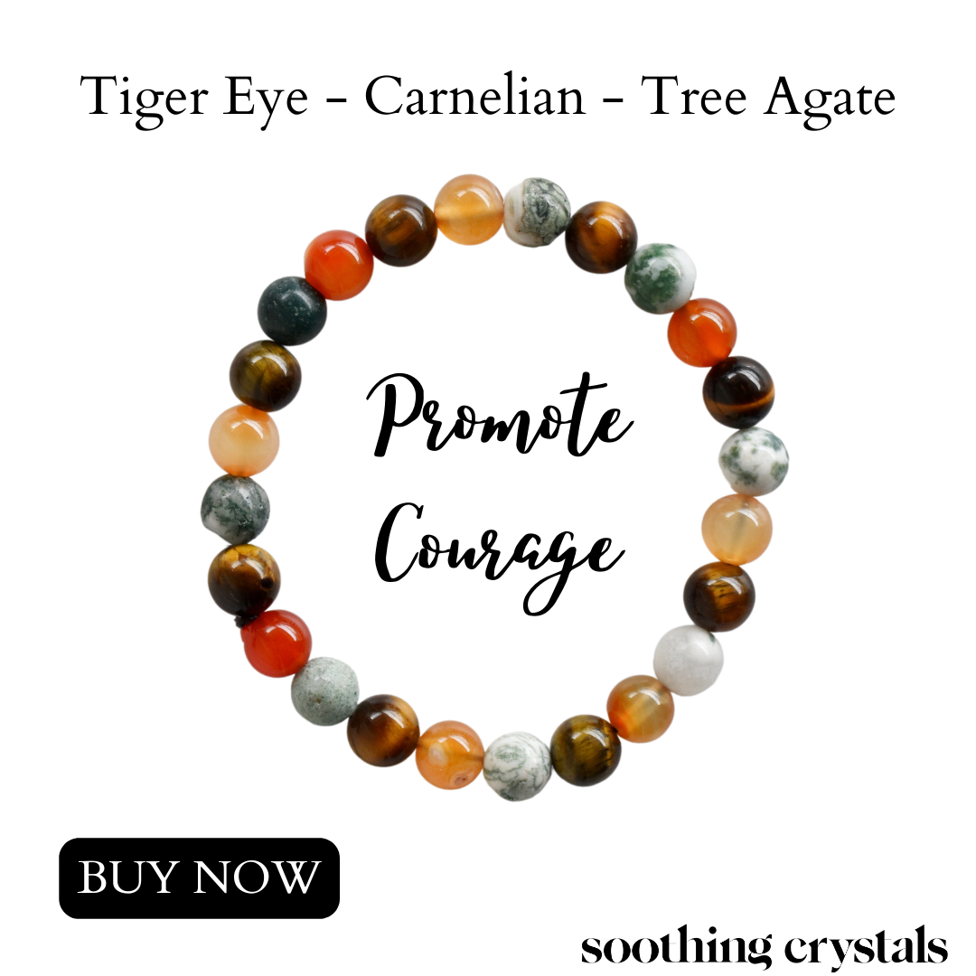 Promote COURAGE Crystal Bracelet (Creativity and Intuition)  DestGlow