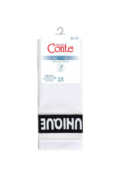 Conte Cotton Long Socks Active 156 - "Unique" - DestGlow