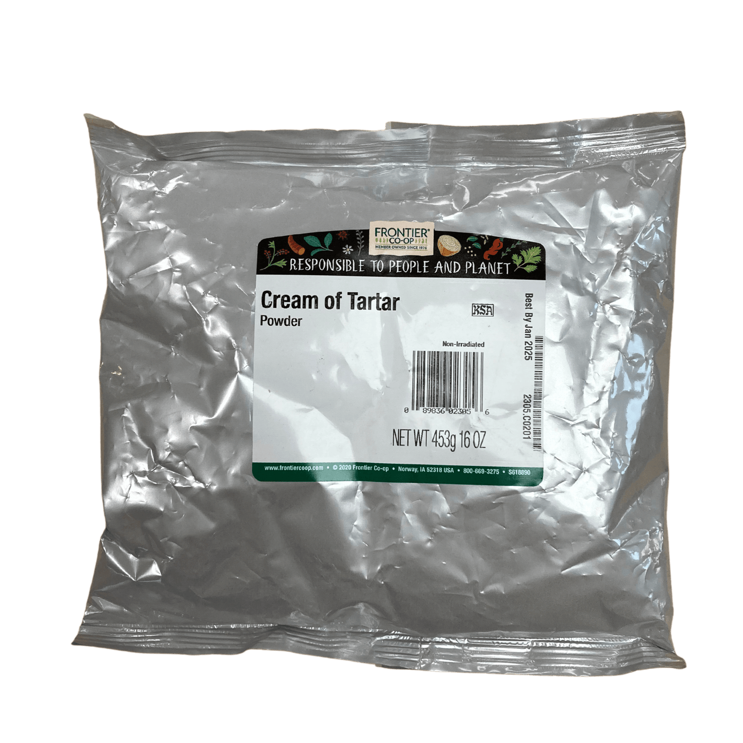 Cream of Tartar Powder by Country Life Natural Foods