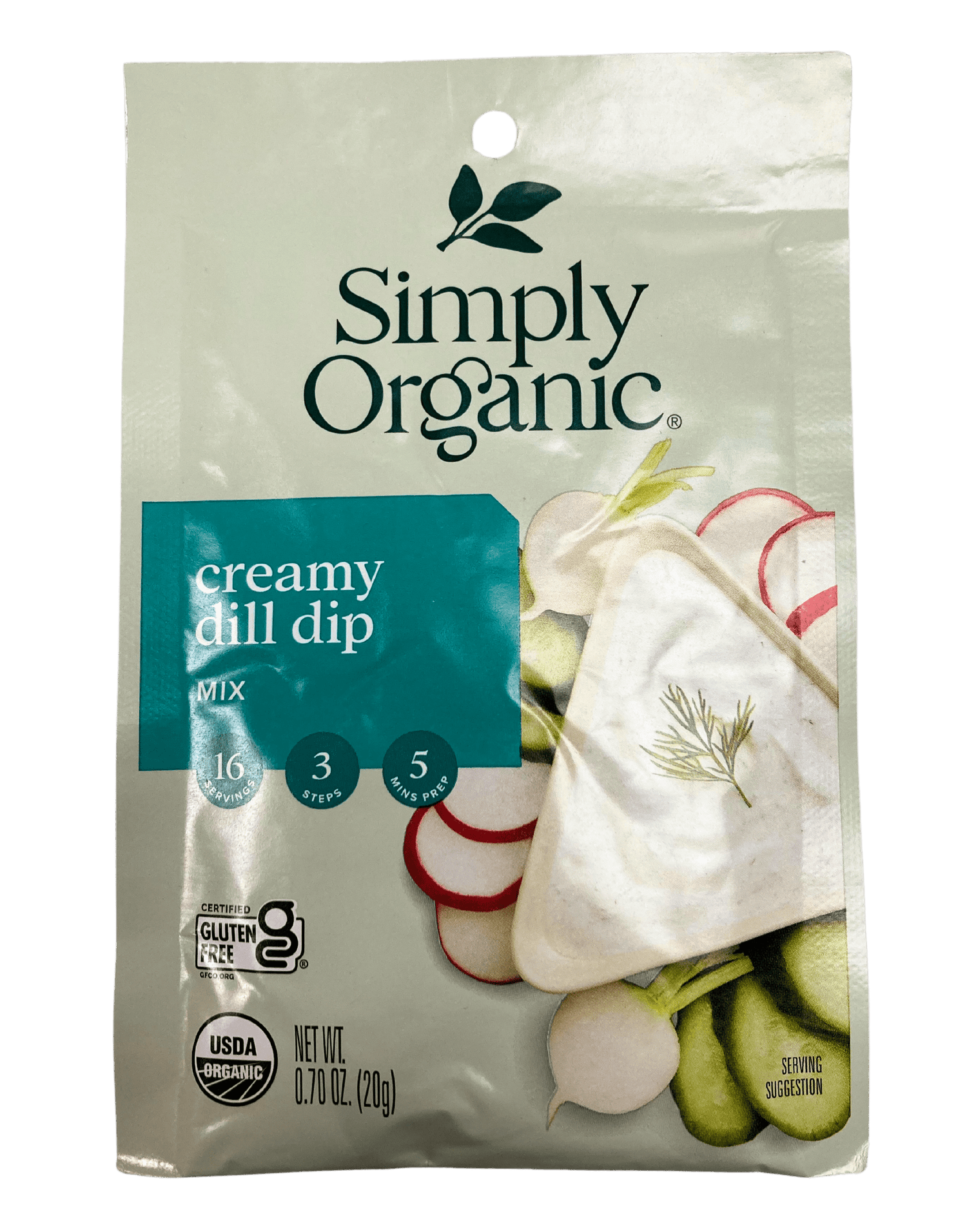 Dip Mix, Creamy Dill by Country Life Natural Foods