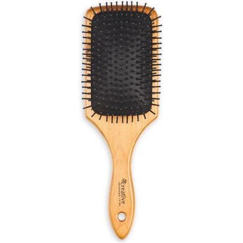 Eco-Friendly Wood Paddle Nylon Hair Brush by Pasteur Pharmacy