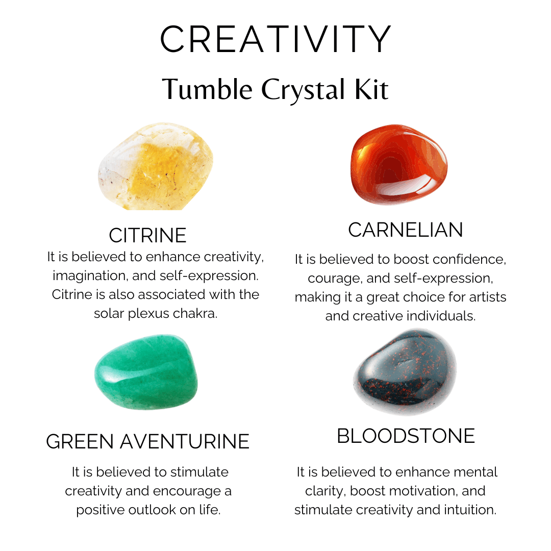 INSPIRATION &amp; CREATIVITY Crystal Kit, Student Crystals Kit.  DestGlow