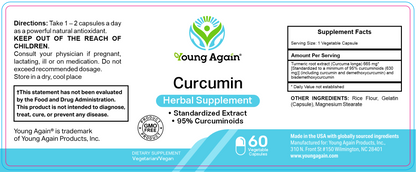 Curcumin - Source of Natural Antioxidant by Young Again