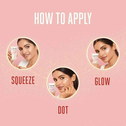 Lakme 9 To 5 Lumi Strobe Cream Highlighter + Moisturizer + Primer