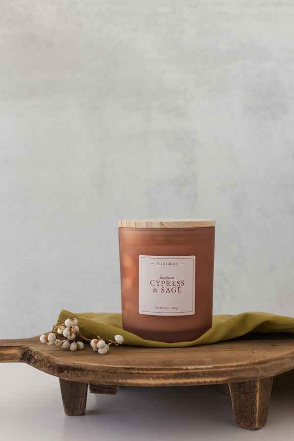 Cypress &amp; Sage - The Classic Soy Wax Candle