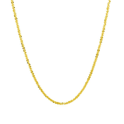 14k Yellow Gold Sparkle Chain 1.5mm by Bids.com