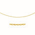 14k Yellow Gold Pendant Chain with Textured Links (3.3 mm) by Avera Group