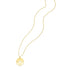 14K Yellow Gold Necklace with Compass by Avera Group