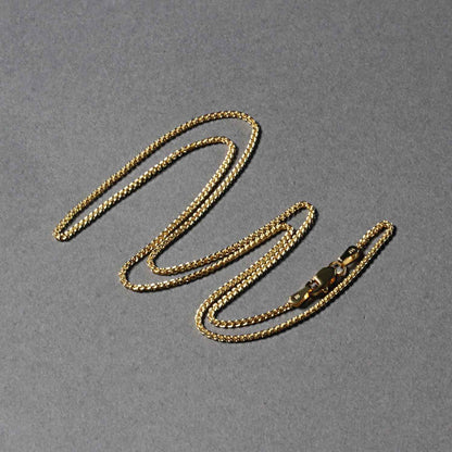 14k Yellow Gold Round Chain 1.2mm