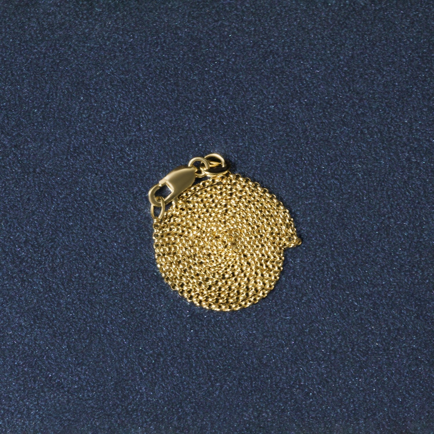 14k Yellow Gold Diamond Cut Rolo Chain (1.10 mm) - DestGlow