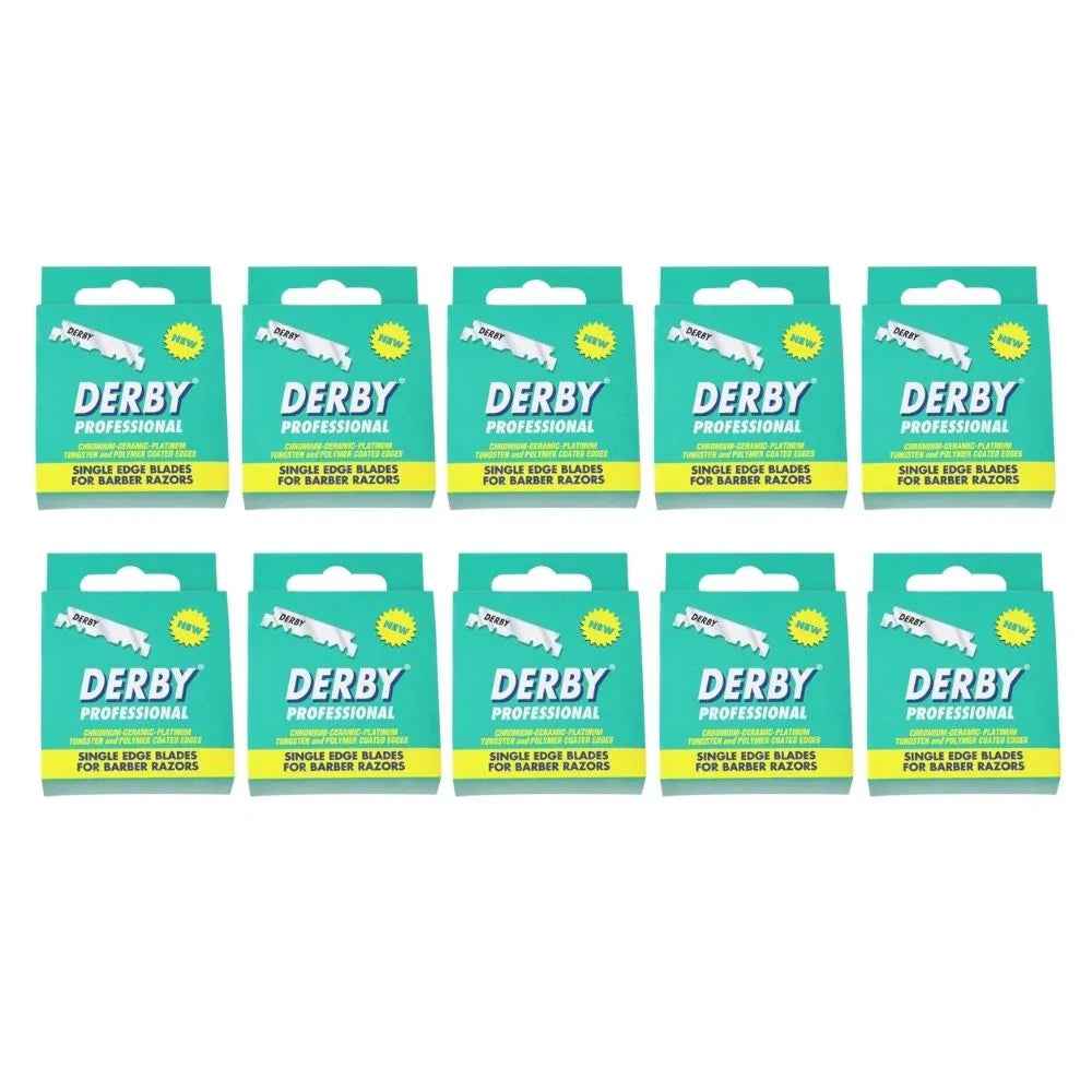 Derby Professional Single Edge Razor Blades Hanging - Multipack