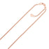 14k Rose Gold Adjustable Popcorn Chain (1.30 mm)