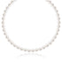 14k Yellow Gold Necklace with White Freshwater Cultured Pearls (6.0mm to 6.5mm)