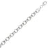 Sterling Silver Rhodium Plated Fancy Charm Bracelet (6.70 mm) 