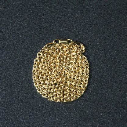 3.0mm 14k Yellow Gold Forsantina Lite Cable Link Chain by Bids.com