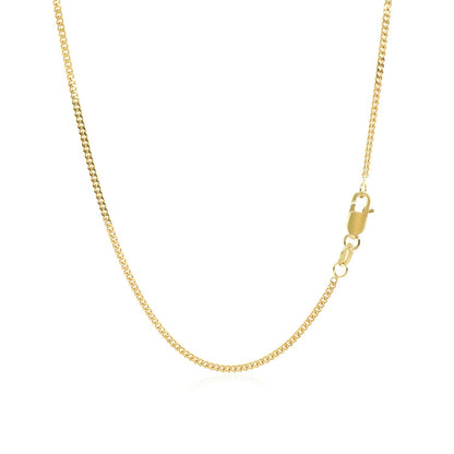 14k Yellow Gold Gourmette Chain 1.5mm by Bids.com
