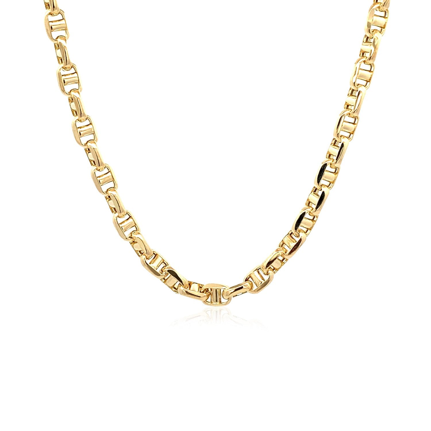4.5mm 14k Yellow Gold Anchor Chain by Bids.com
