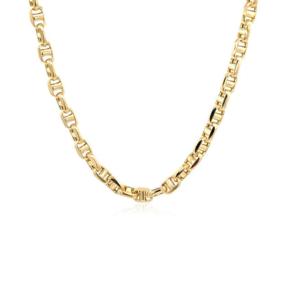 4.5mm 14k Yellow Gold Anchor Chain by Bids.com