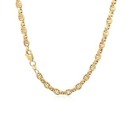 4.5mm 14k Yellow Gold Anchor Chain by Bids.com