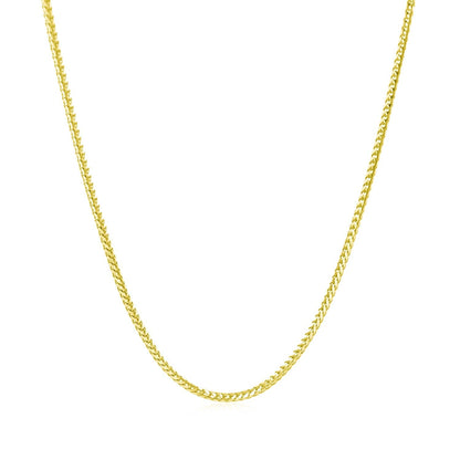 14k Yellow Gold Franco Chain (1.20 mm) 