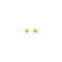 14k Yellow Gold Polished Round Stud Earrings(3mm) by Avera Group