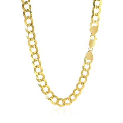 7.0mm 10k Yellow Gold Curb Chain by Bids.com