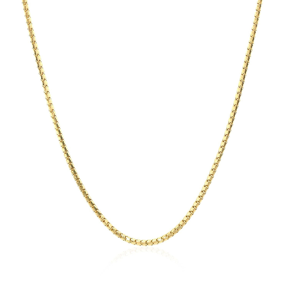 14k Yellow Gold Ice Chain (1.30 mm) 