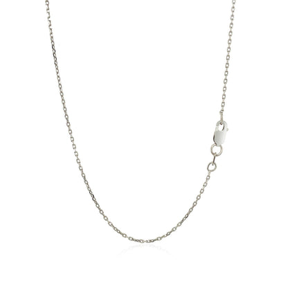 Cross Pendant with Diamonds in Sterling Silver - DestGlow