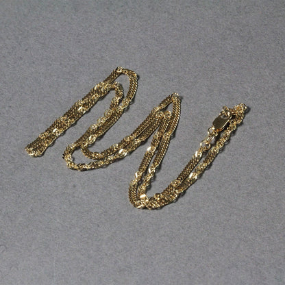 14k Yellow Gold Singapore Chain (2.10 mm) 
